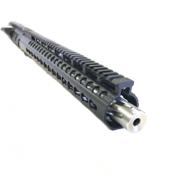 AR-10 .308 16" stainless steel bull spiral tactical upper assembly